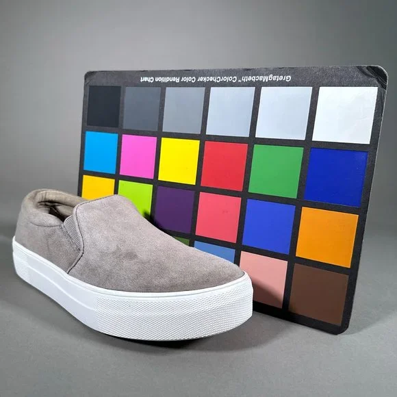 Steve Madden Gray Slip-On Sneakers - Picture 13 of 14